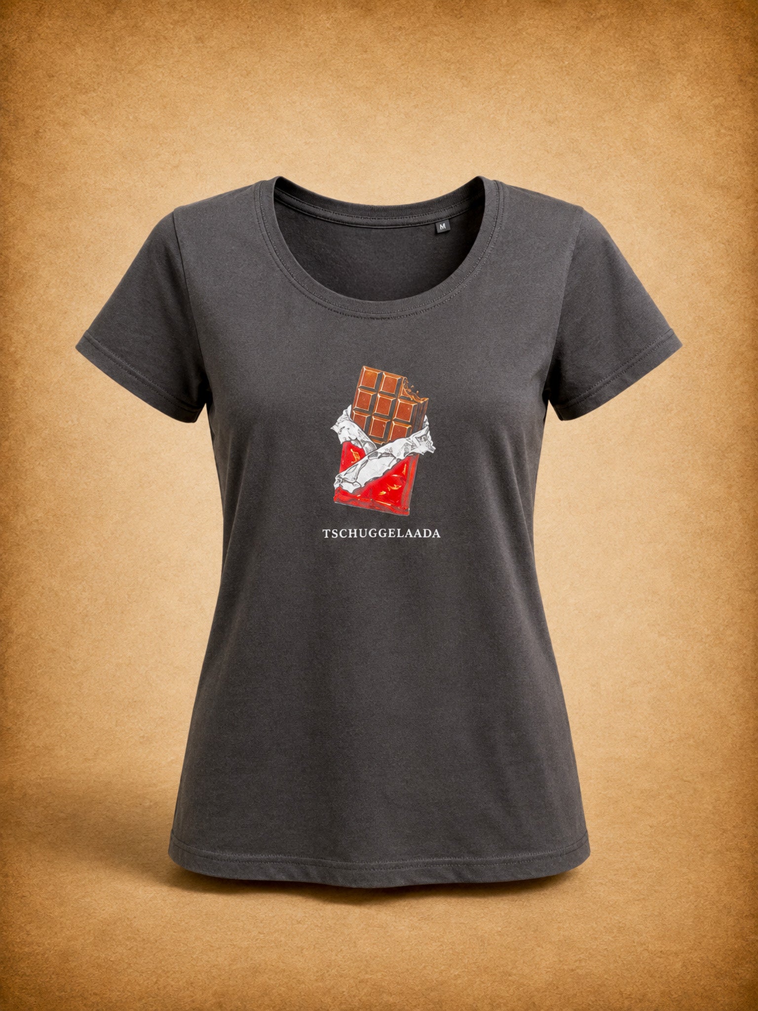 Damen T-Shirt Häimetschpraach - Tschuggelaada
