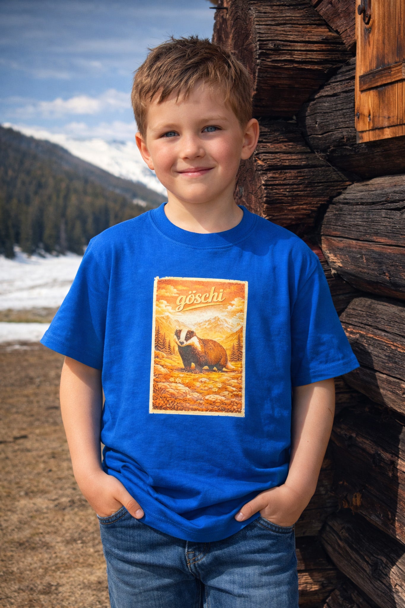 T-Shirt fer di Chläinä - Göschi Dachs