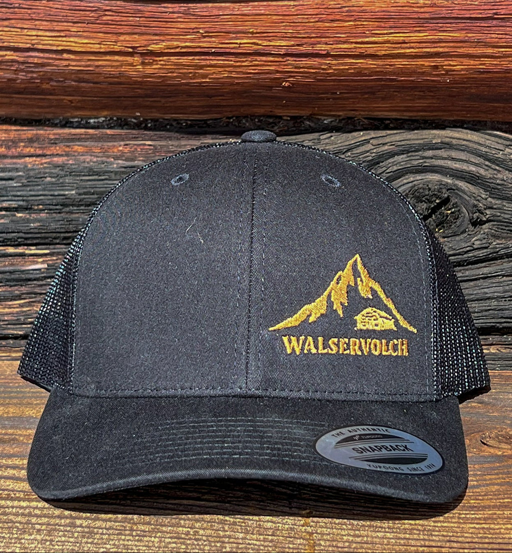 Cap - Walservolch - schwarz