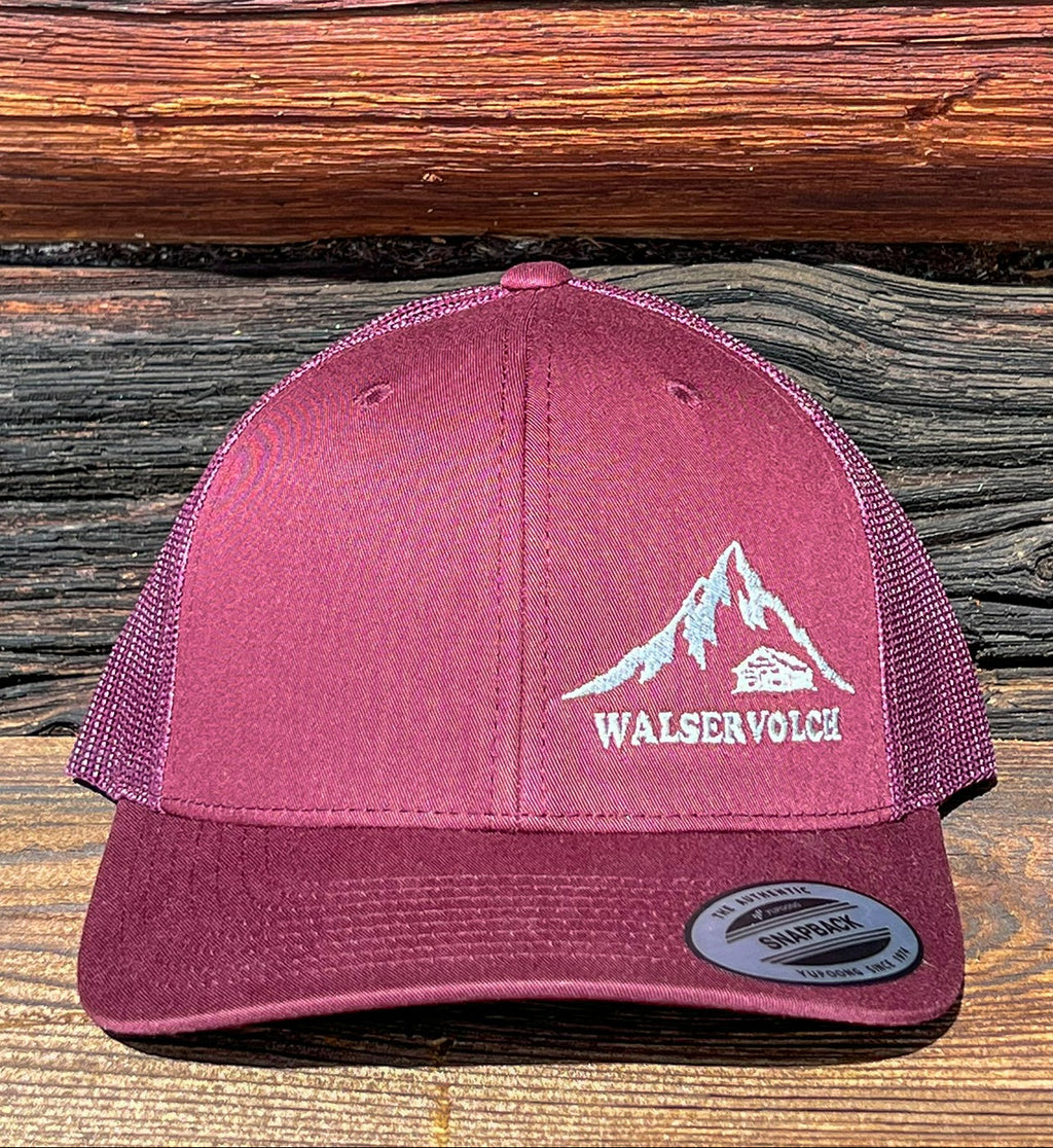 Cap - Walservolch - kastanienbraun