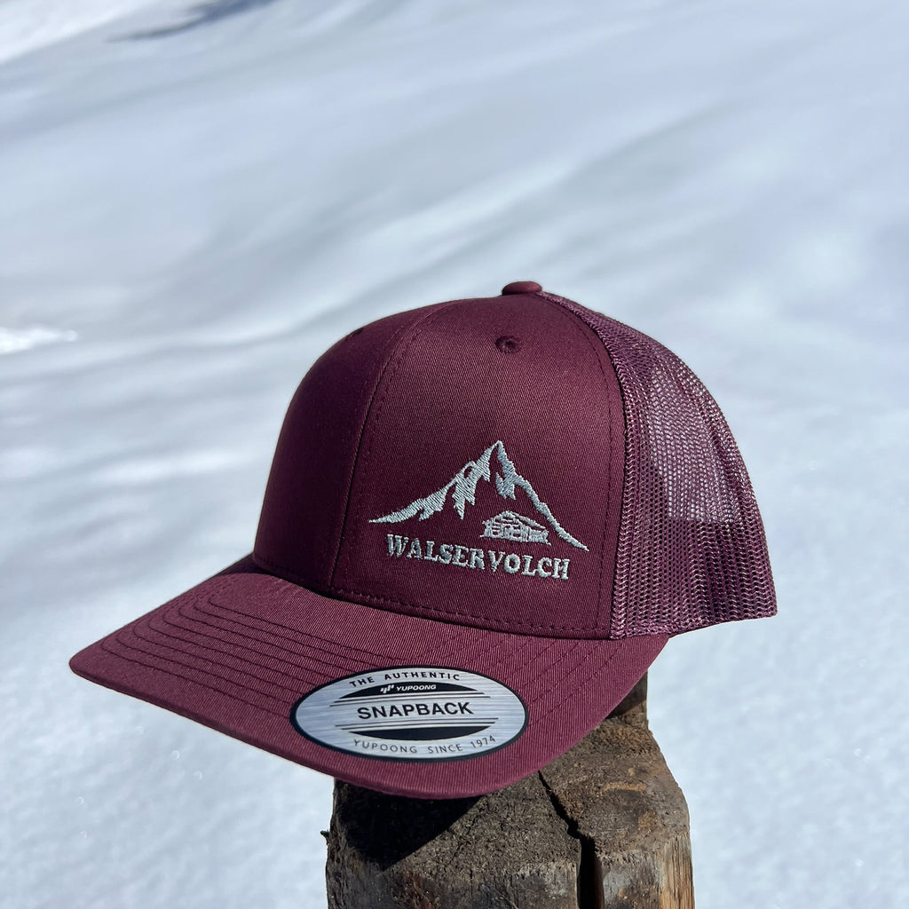 Cap - Walservolch - kastanienbraun