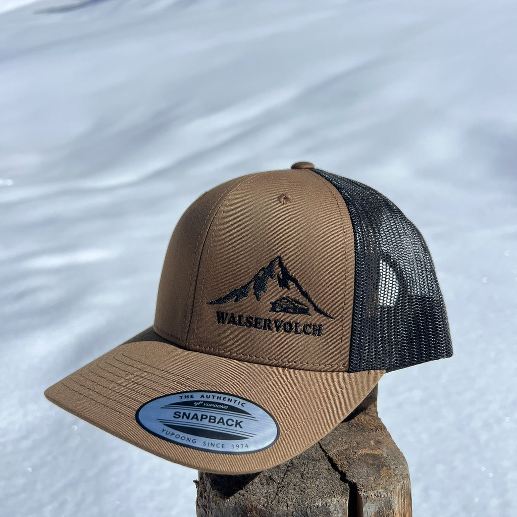 Cap - Walservolch - braun