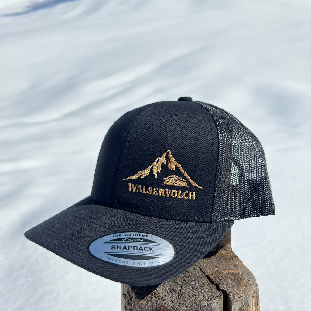 Cap - Walservolch - schwarz