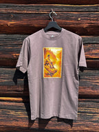 T-Shirt Jeger&Fischer - Fischer sitzend